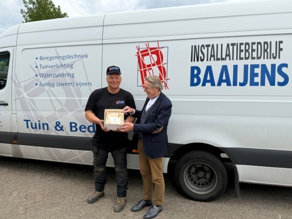 100ste begunstiger Klankbord Ladonk